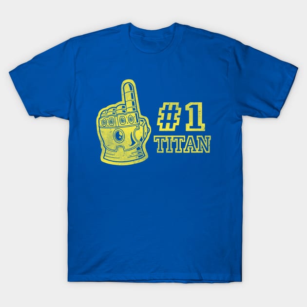 Number One Titan T-Shirt by Andriu